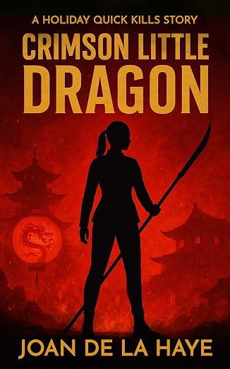 Book cover for Crimson Little Dragon by Joan De La Haye