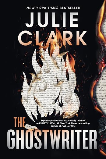 Book cover for The Ghostwriter by Julie Clark