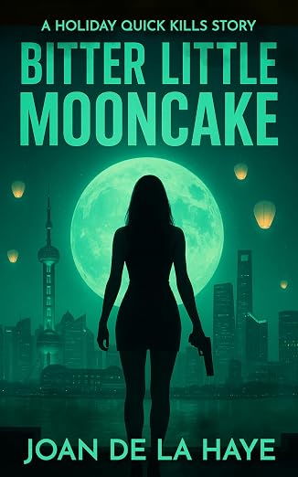 Book cover for Bitter Little Mooncake by Joan De La Haye