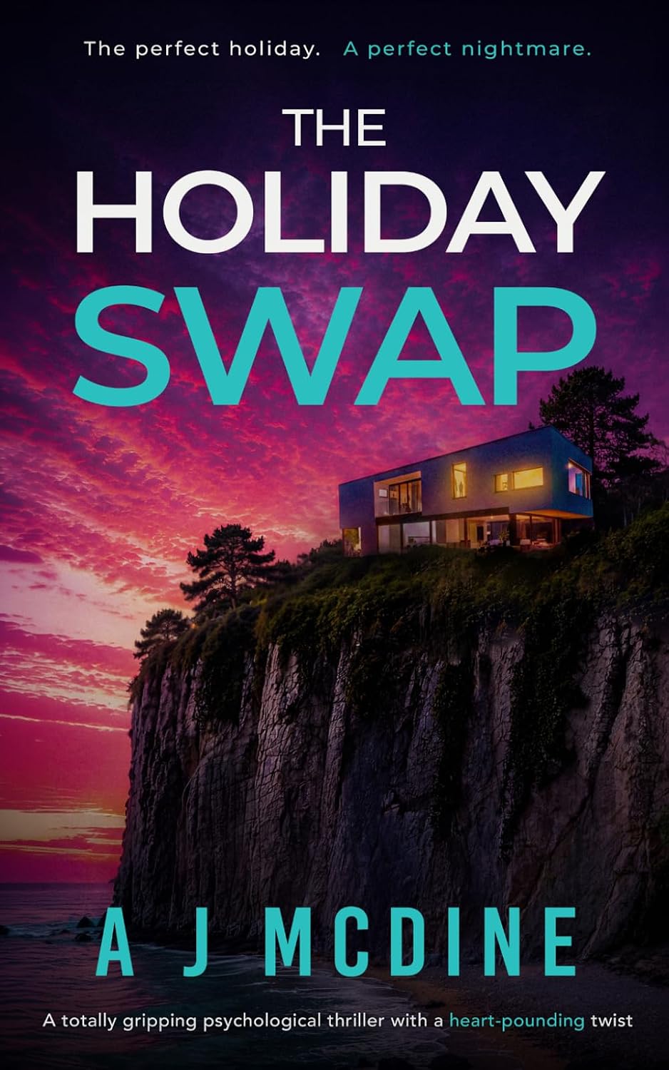 Book cover for The Holiday Swap by A J McDine