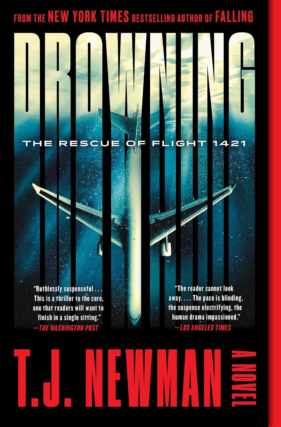 Book cover for Drowning by T. J. Newman