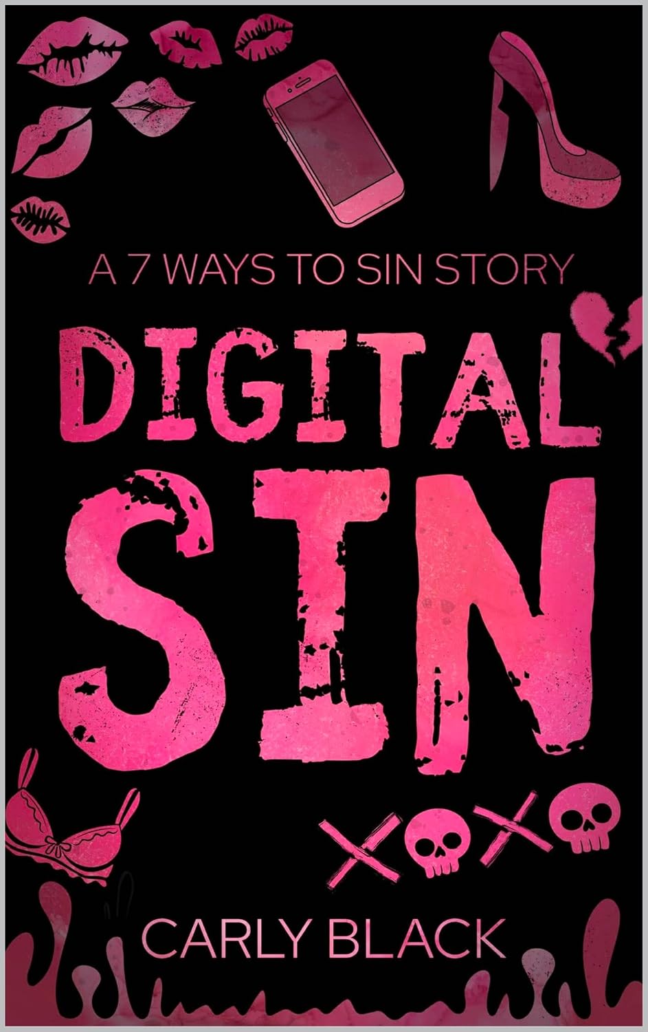 Book cover for Digital Sin by Carly Black