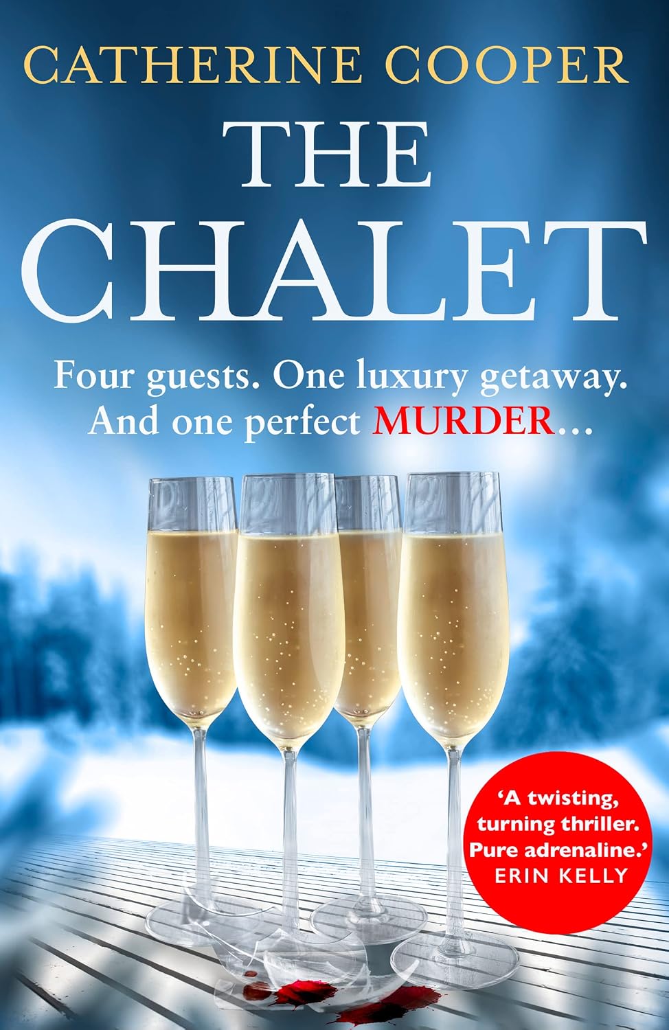 Book cover for The Chalet by Catherine Cooper