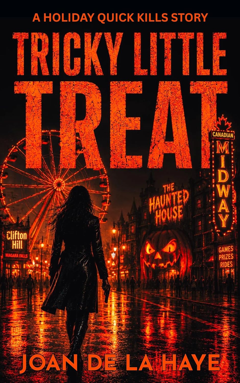 Book cover for Tricky Little Treat by Joan De La Haye